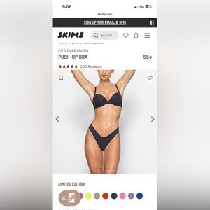 NWT skims fits everyone bra